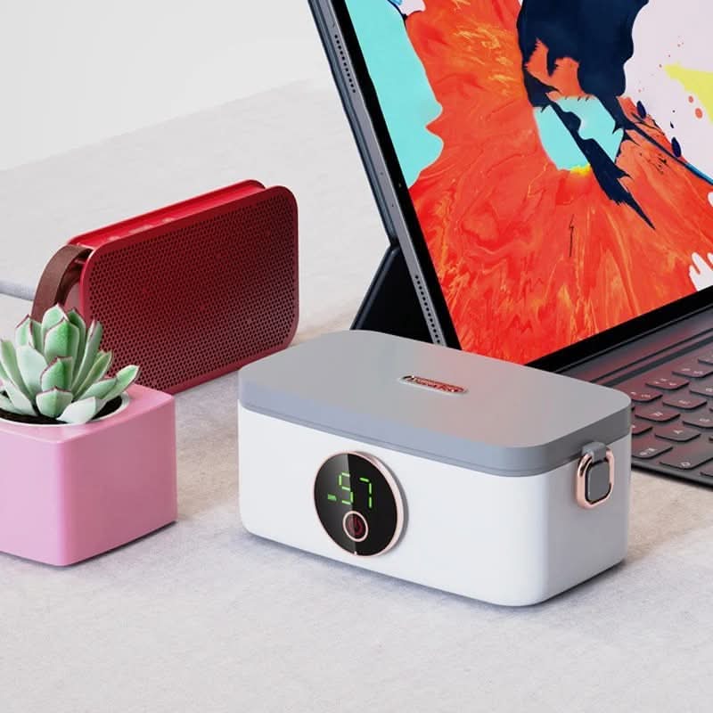 Heated Lunch Box | Cordless Rechargeable & Even Heating | 1000 ml