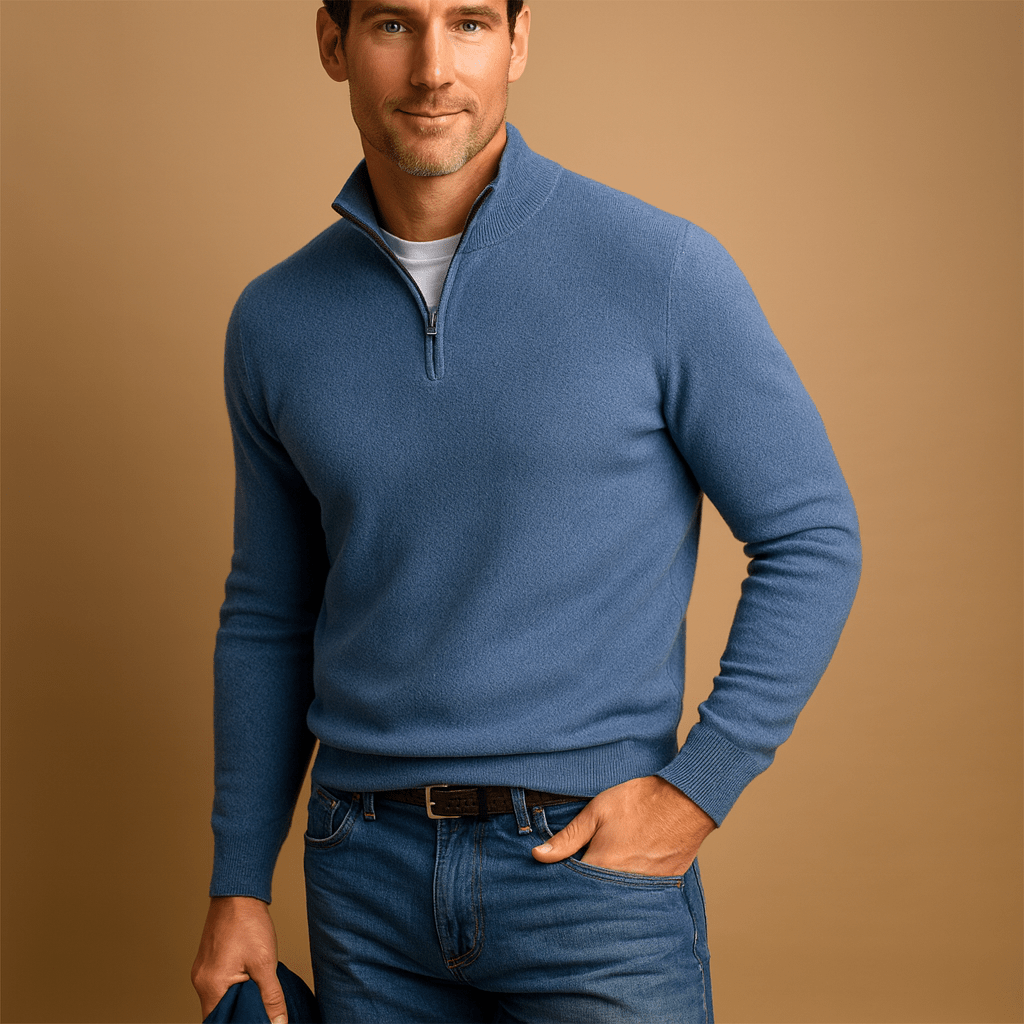 Men's Half Zip Sweater