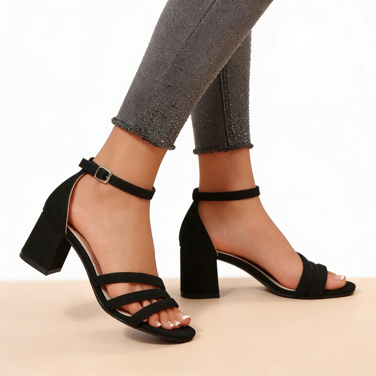 Women's Block Heel Court Shoes | Elegant Mid Heel Pumps