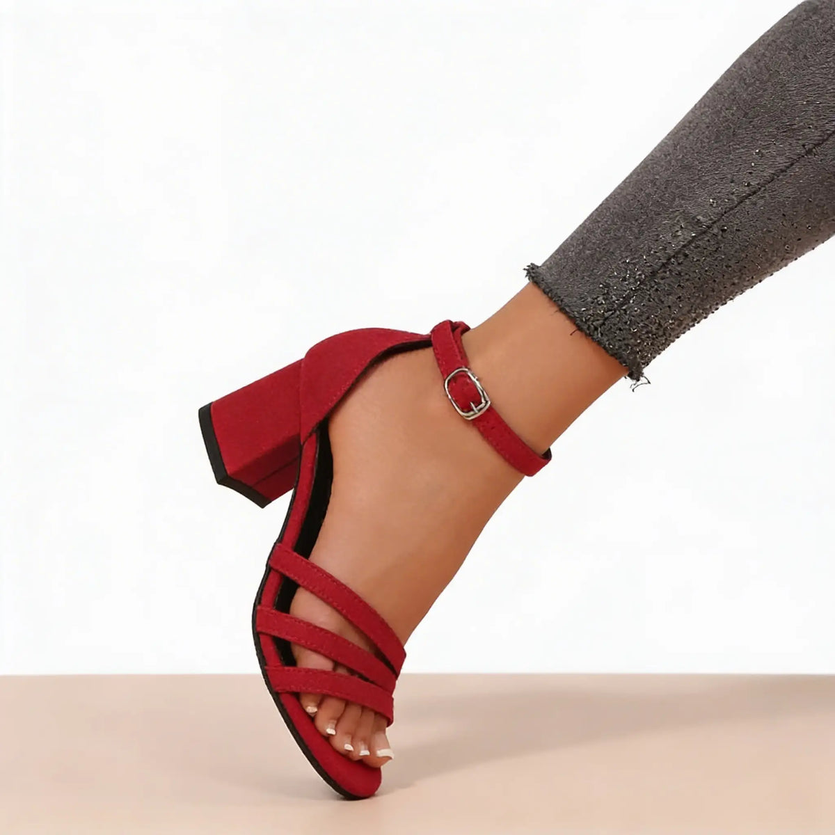 Women's Block Heel Court Shoes | Elegant Mid Heel Pumps