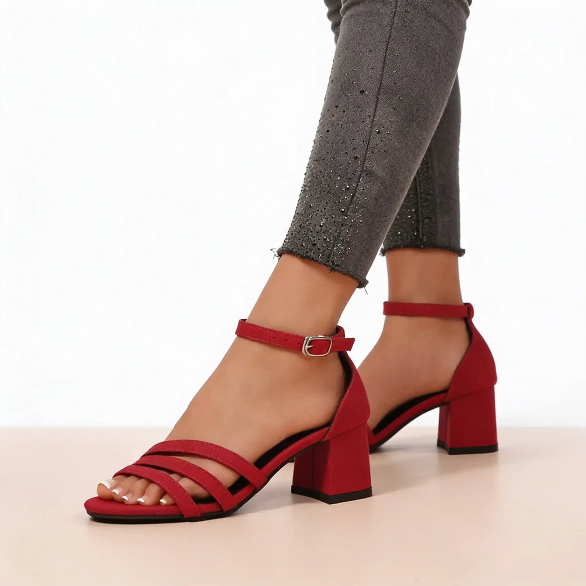 Women's Block Heel Court Shoes | Elegant Mid Heel Pumps