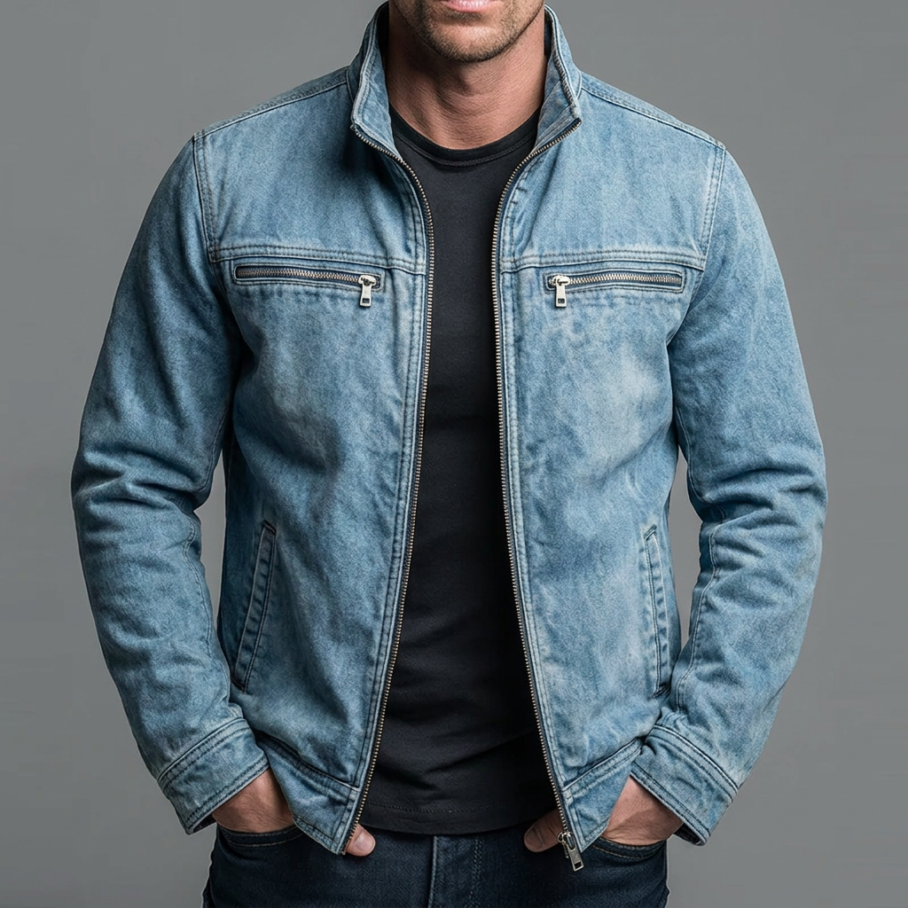 VINTAGE COTTON JACKET FOR MEN