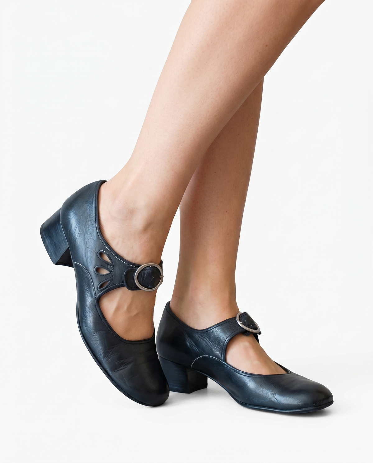 Nerys | Leather Slip-On Orthopedic Shoes