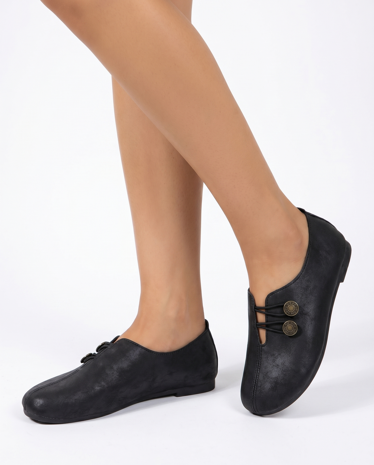 Faustina | Fabric Slip-On Sneakers