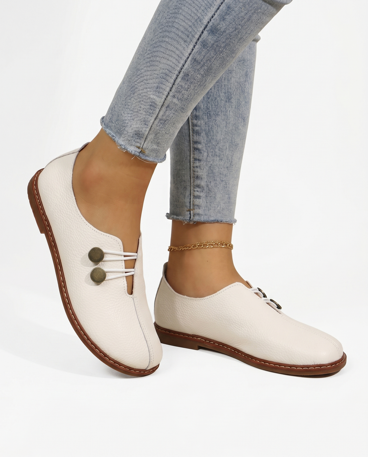Faustina | Fabric Slip-On Sneakers