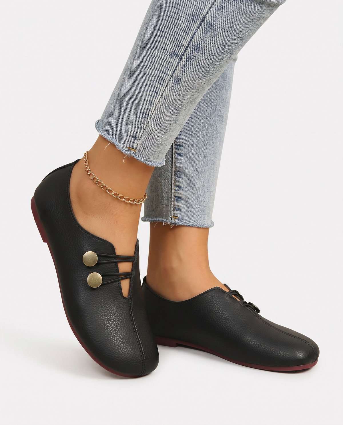 Faustina | Fabric Slip-On Sneakers