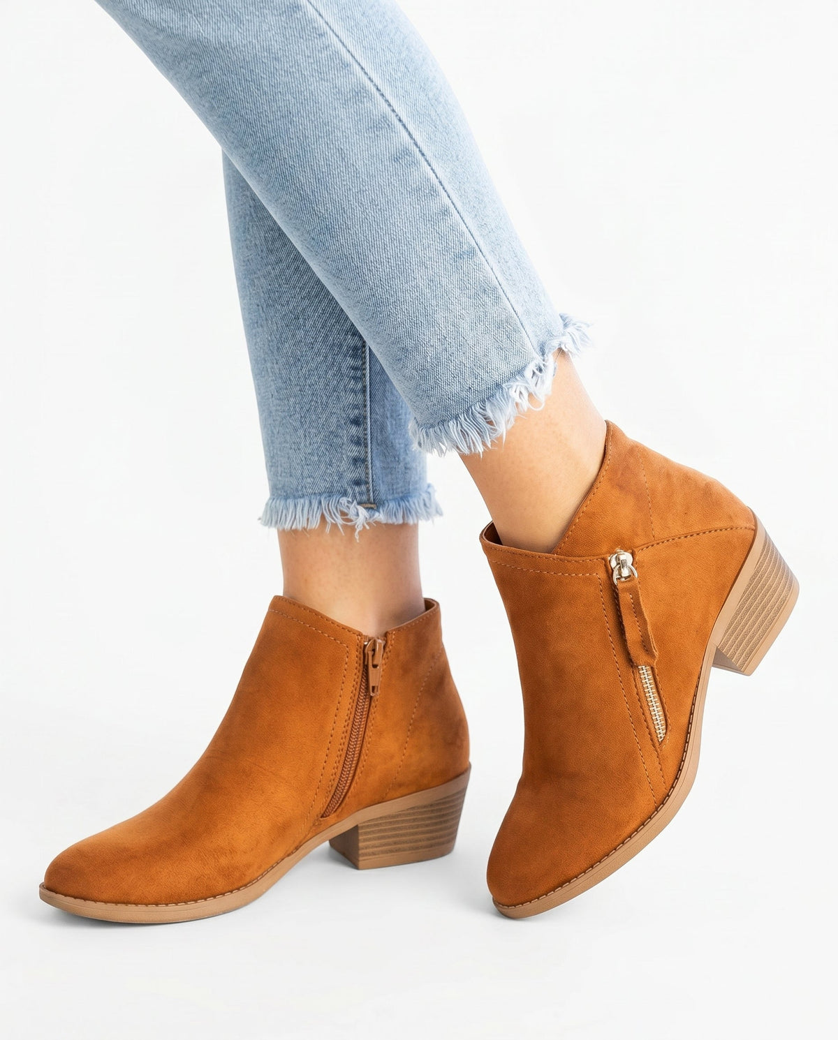 Narcissa | Leather Knee-High Boots