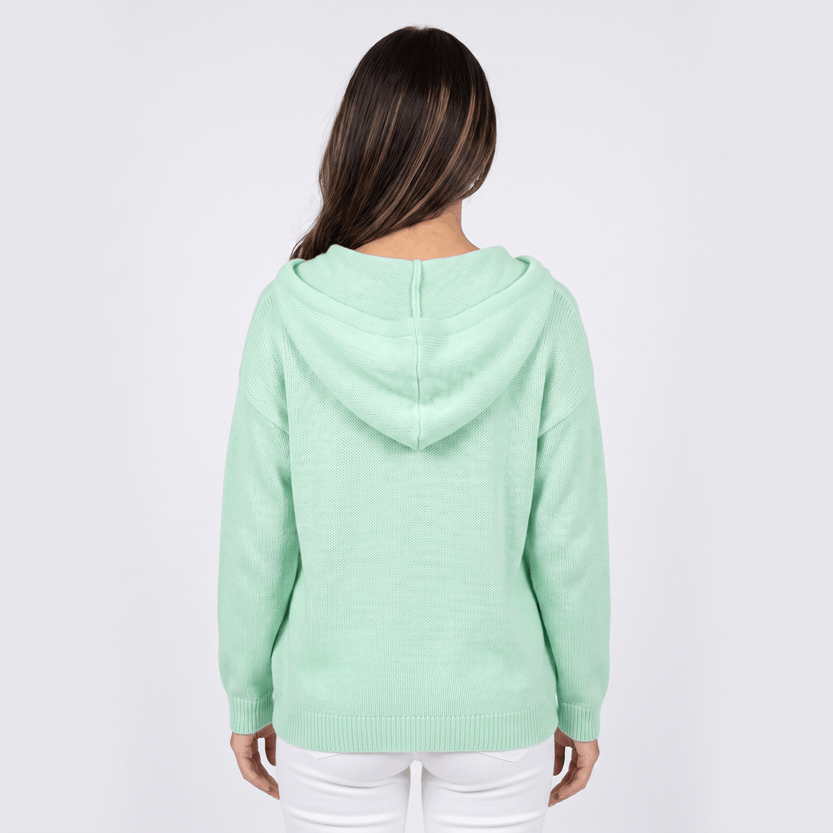 Grace Hooded Knit Cardigan – Button Front Cozy Layer