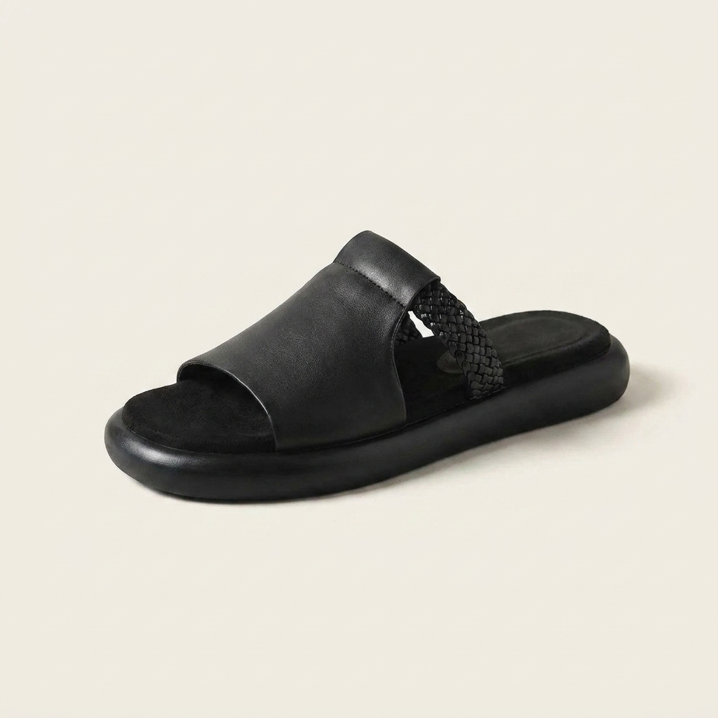 Marsala Leather Flats