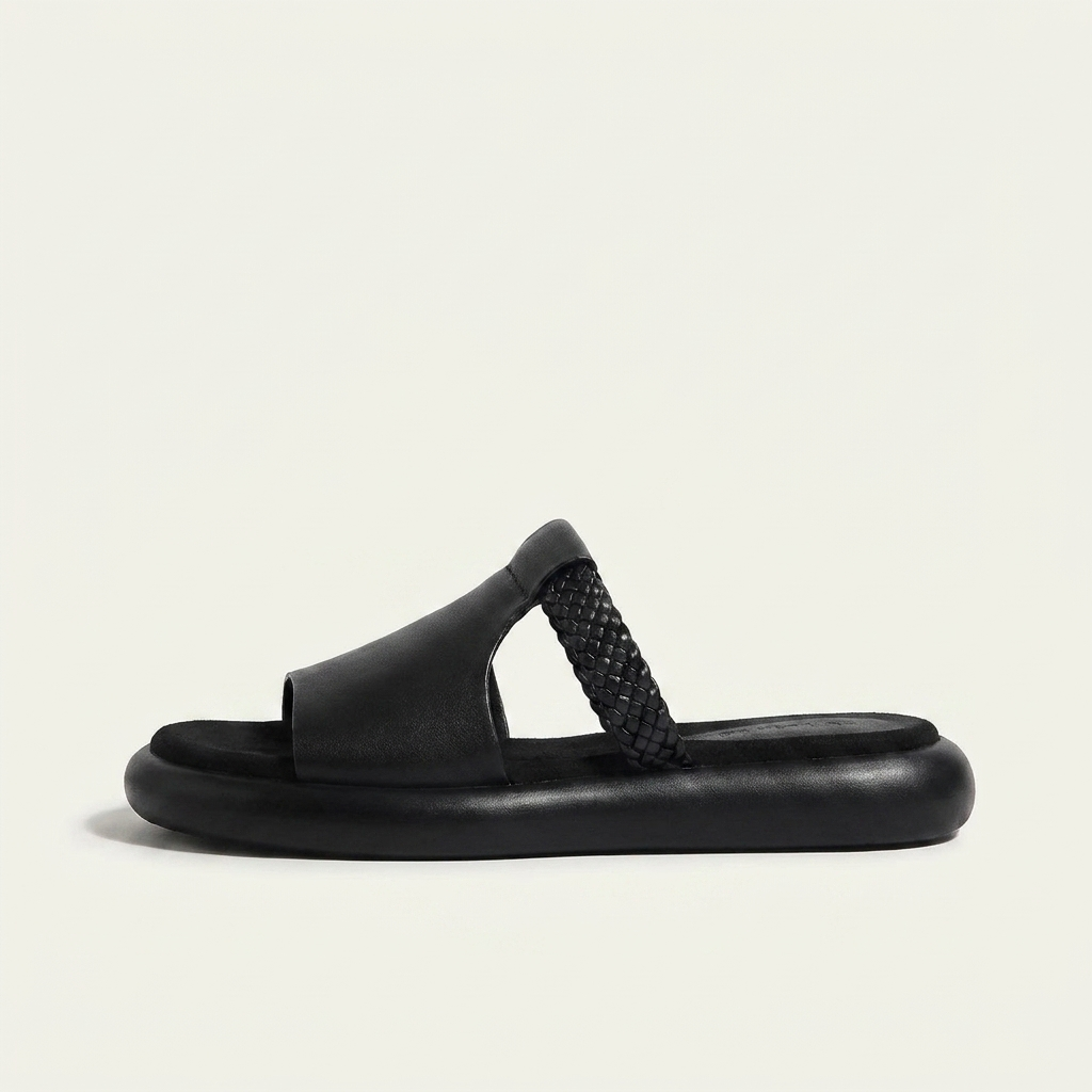 Marsala Leather Flats