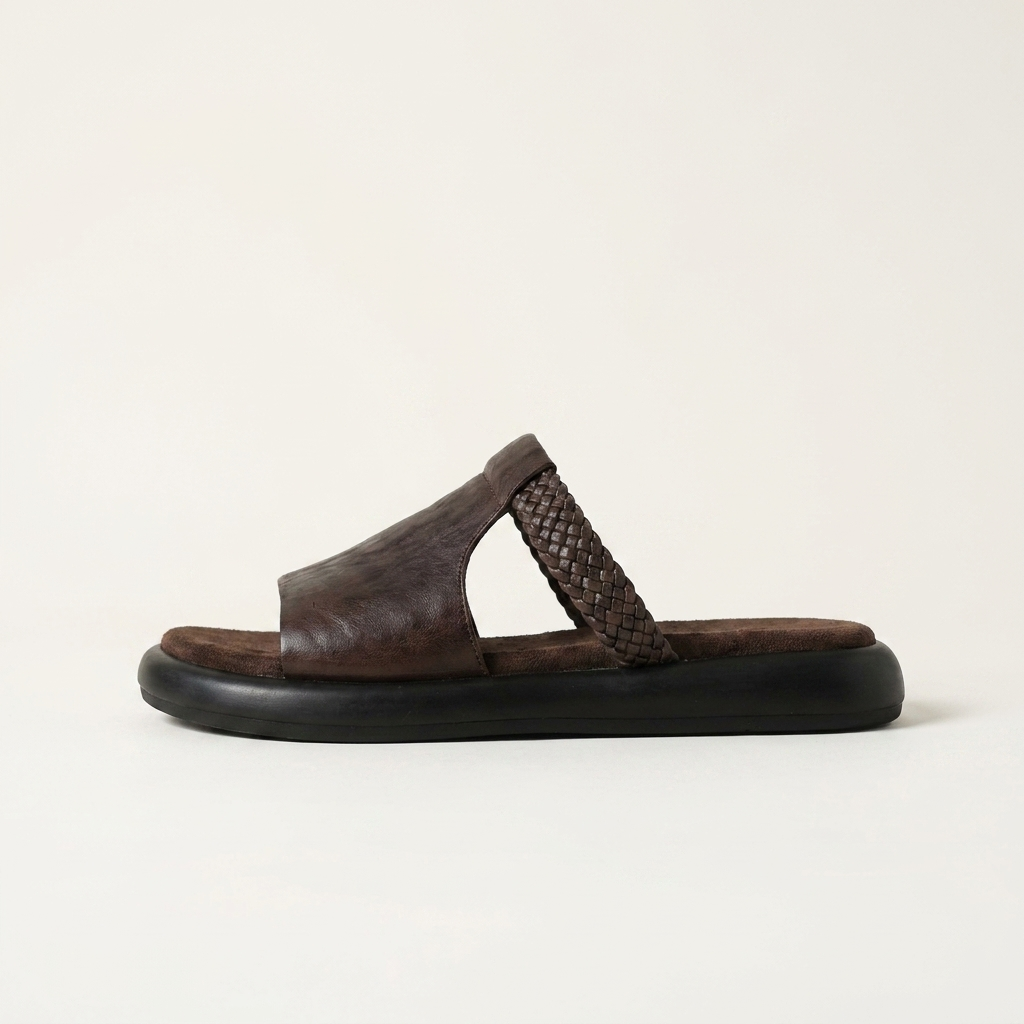 Marsala Leather Flats