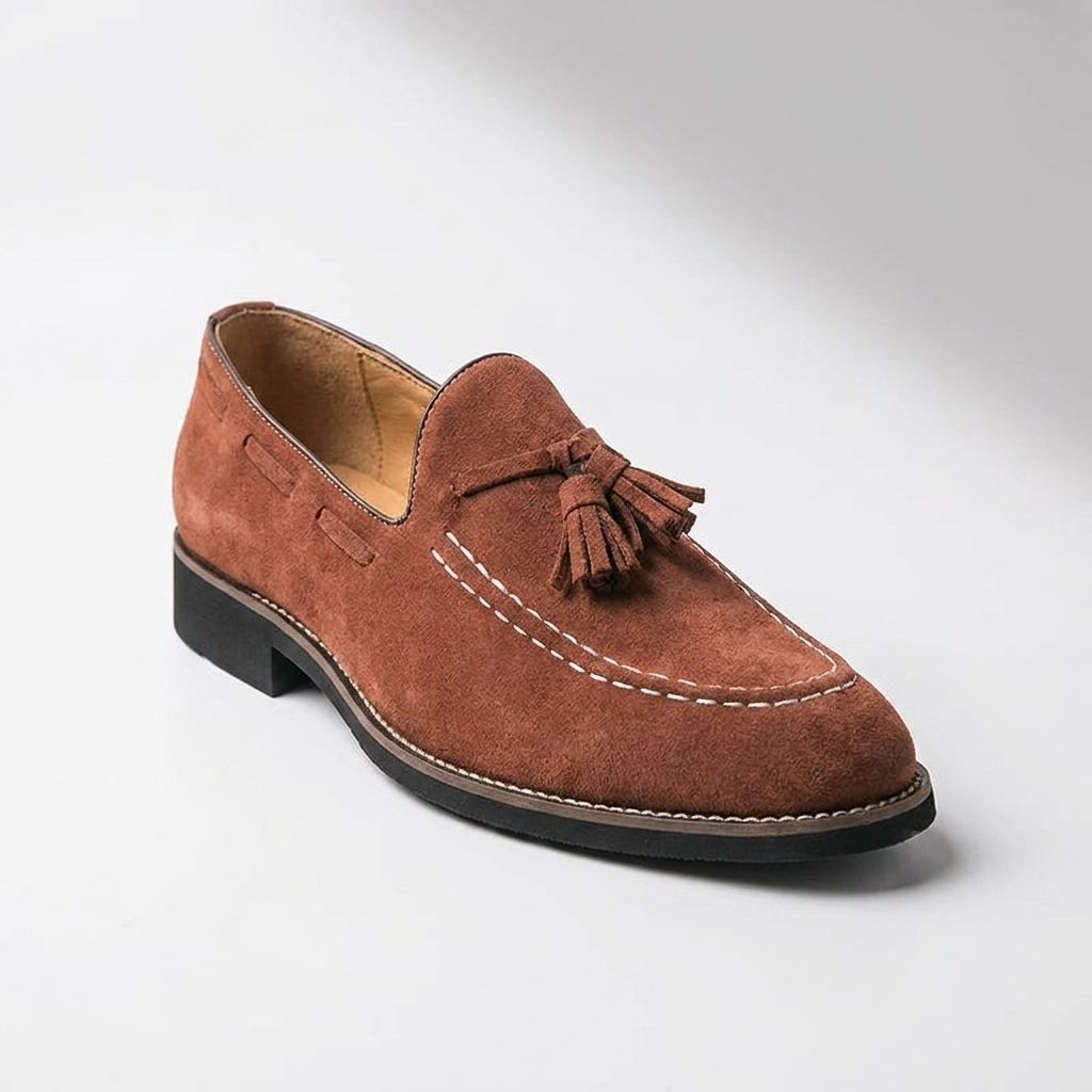 Barolo Suede Loafers