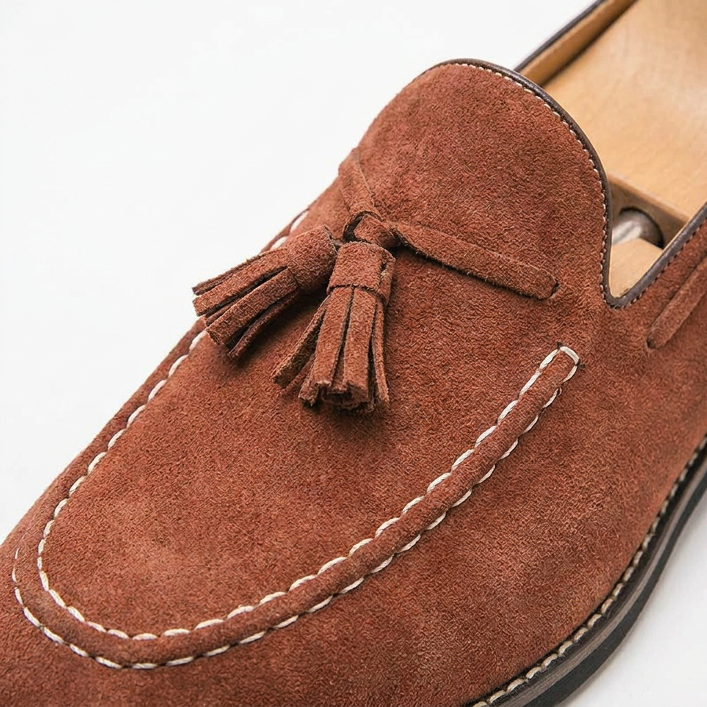 Barolo Suede Loafers