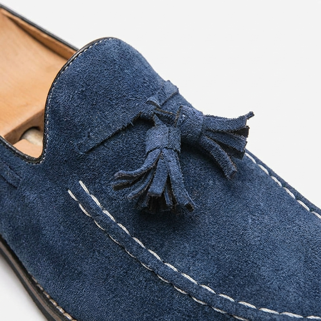 Barolo Suede Loafers
