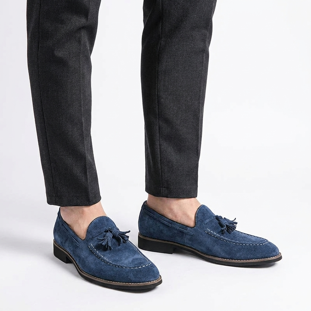 Barolo Suede Loafers
