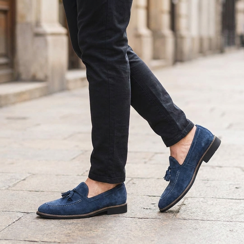 Barolo Suede Loafers