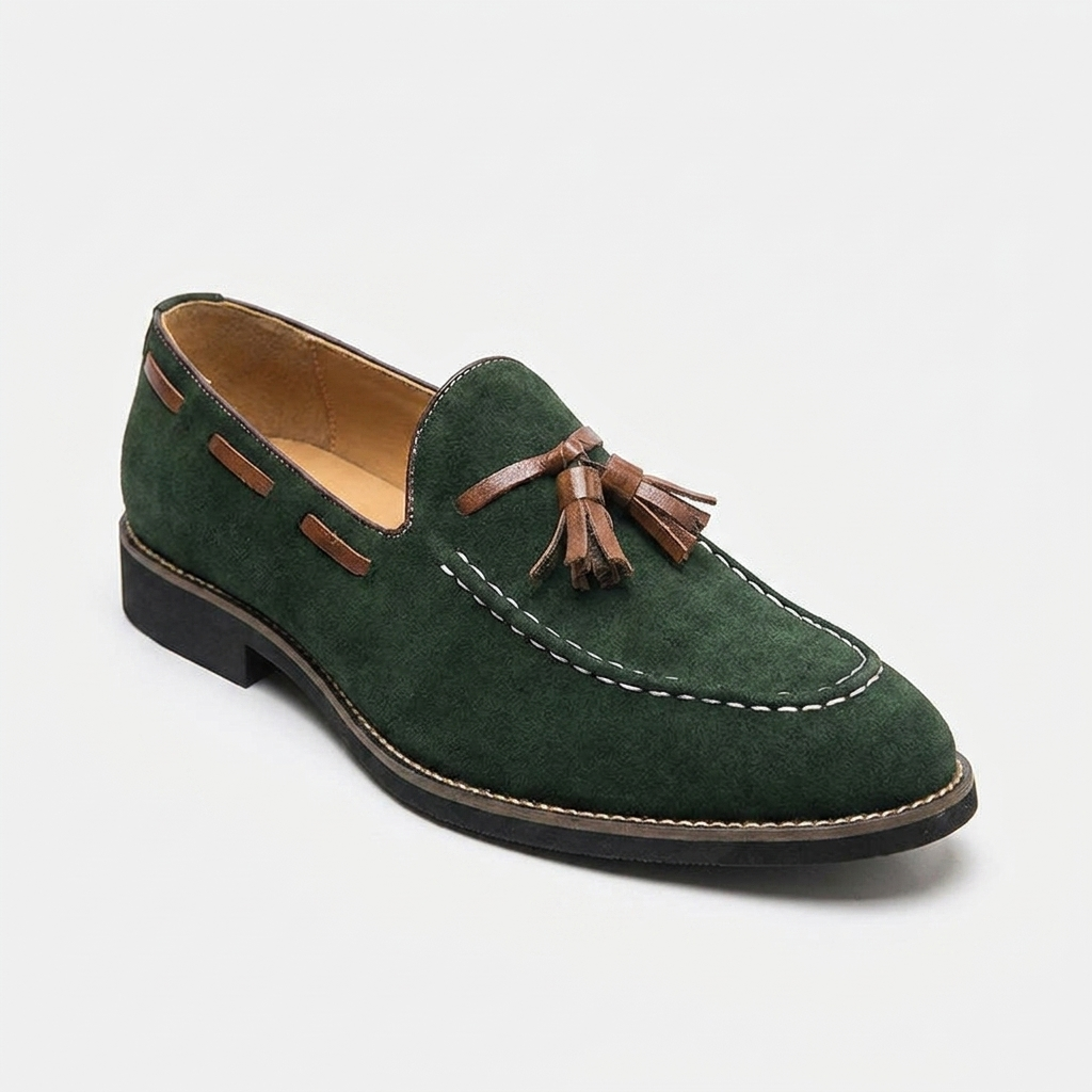 Barolo Suede Loafers