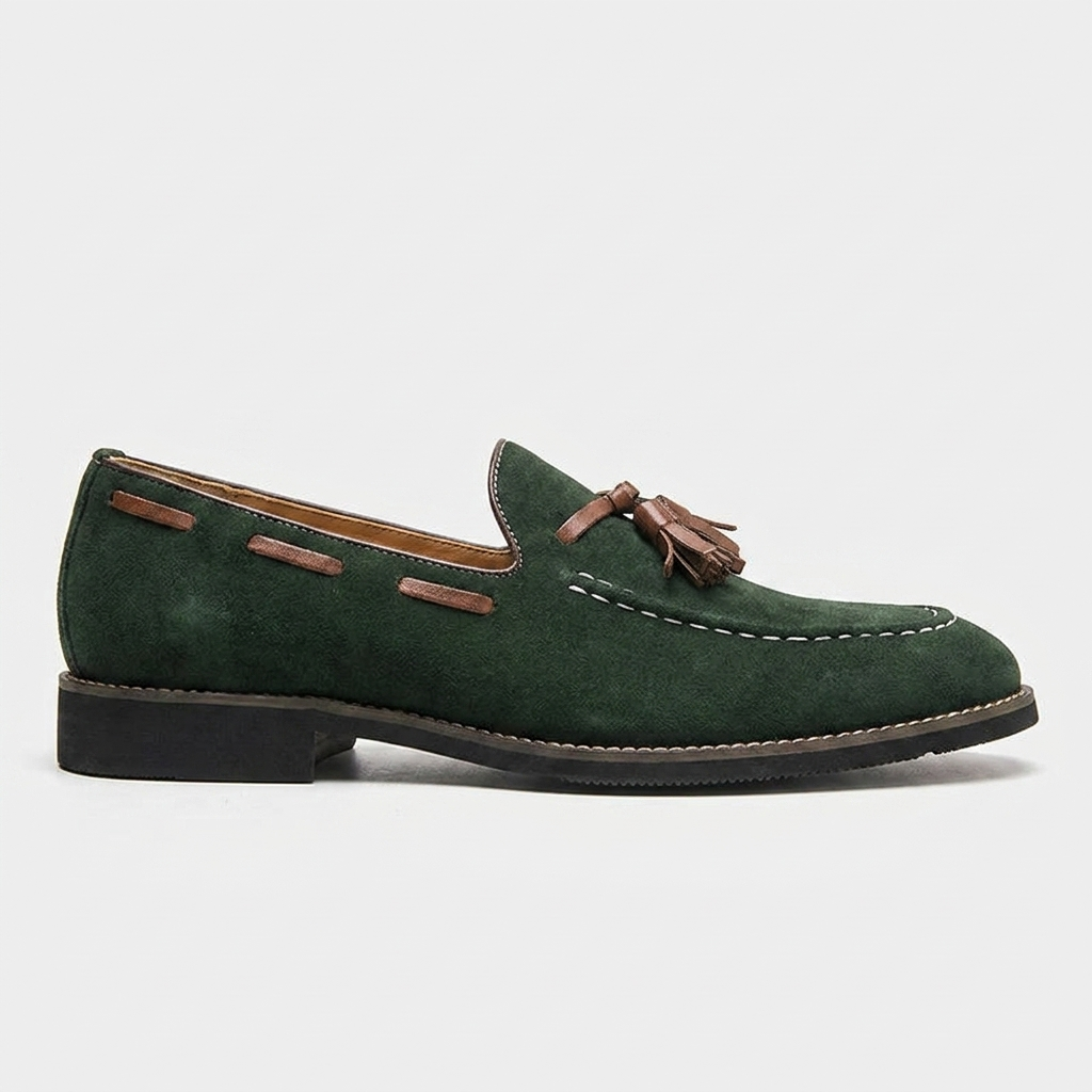 Barolo Suede Loafers