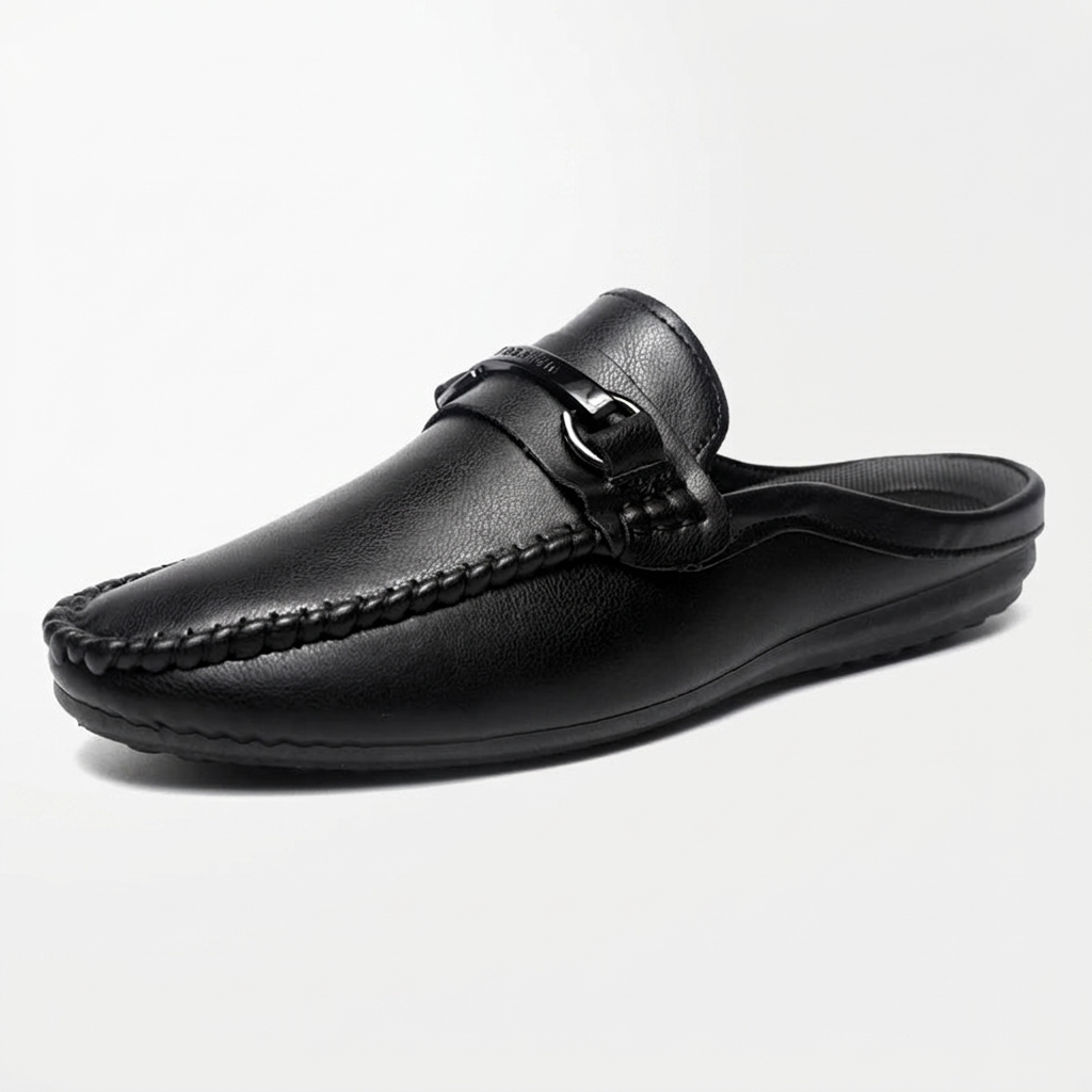 Burano Leather Mules