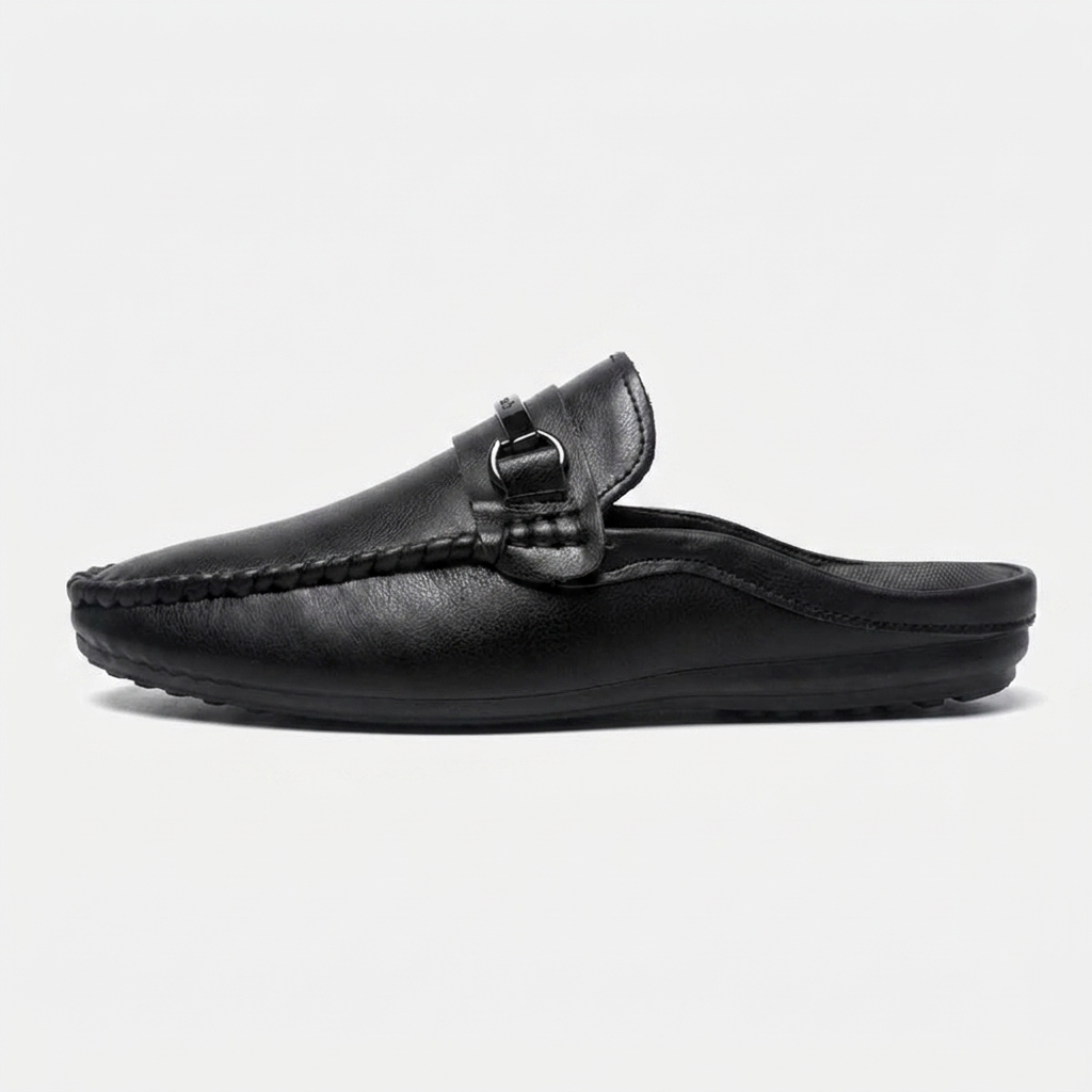 Burano Leather Mules