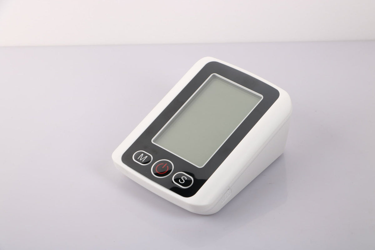 Home Automatic Blood Pressure Monitor with Large Lcd Screen and Portable Arm Cuff