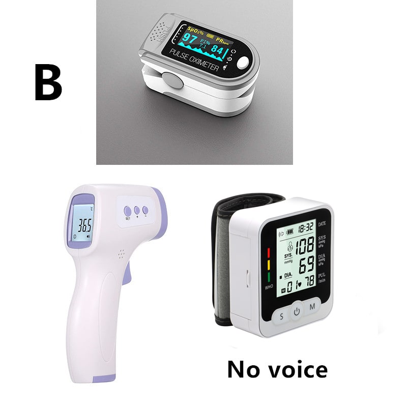 Home Wristband Automatic Blood Pressure Monitor with Portable Lcd Display and Adjustable Strap