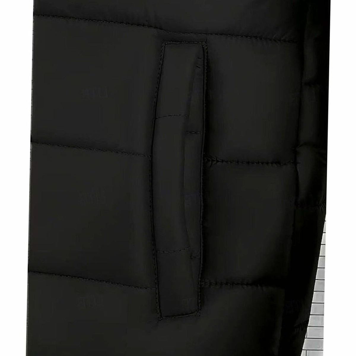 Hooded Channel-Quilted Puffer Jacket for Men