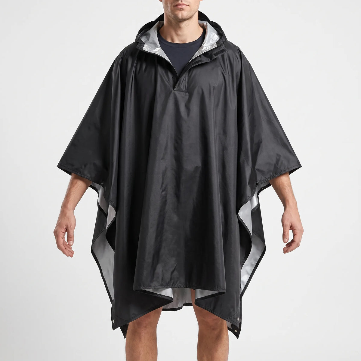 Hooded Outdoor Rain Poncho