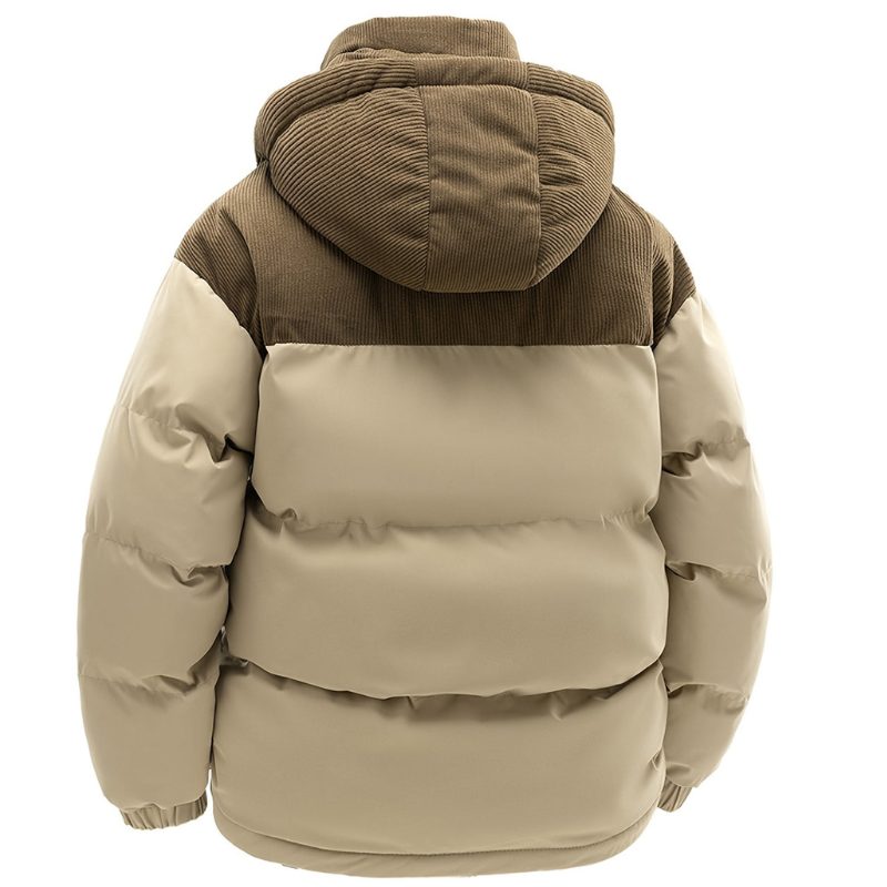 Hooded Padded Winter Puffer Jacket for Men