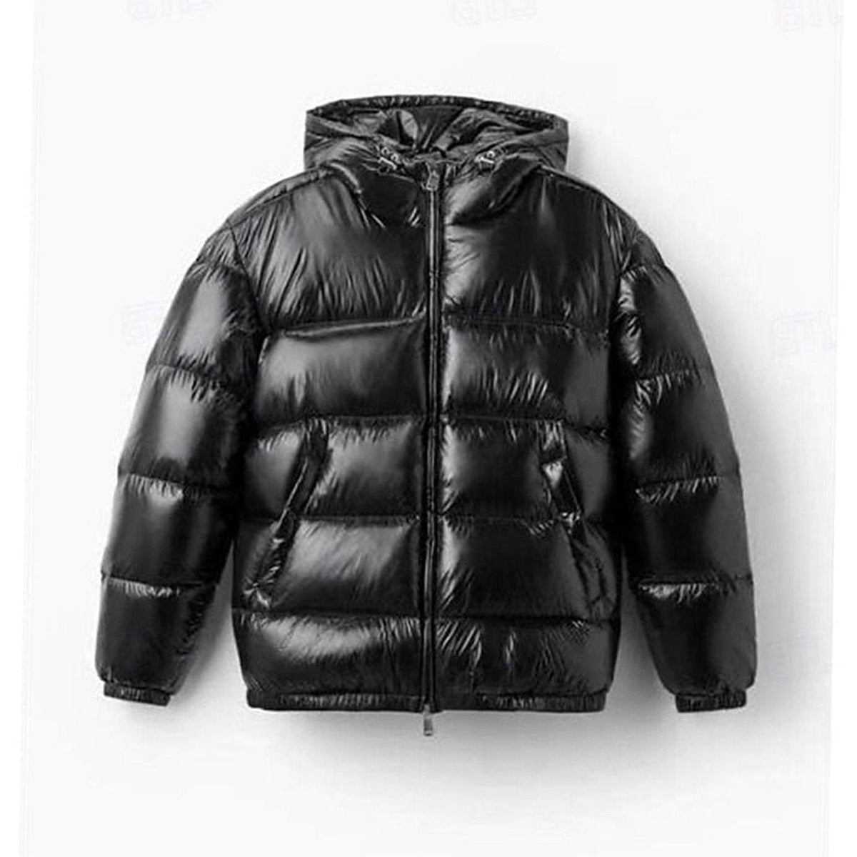 Hooded Quilted Puffer Jacket for Men