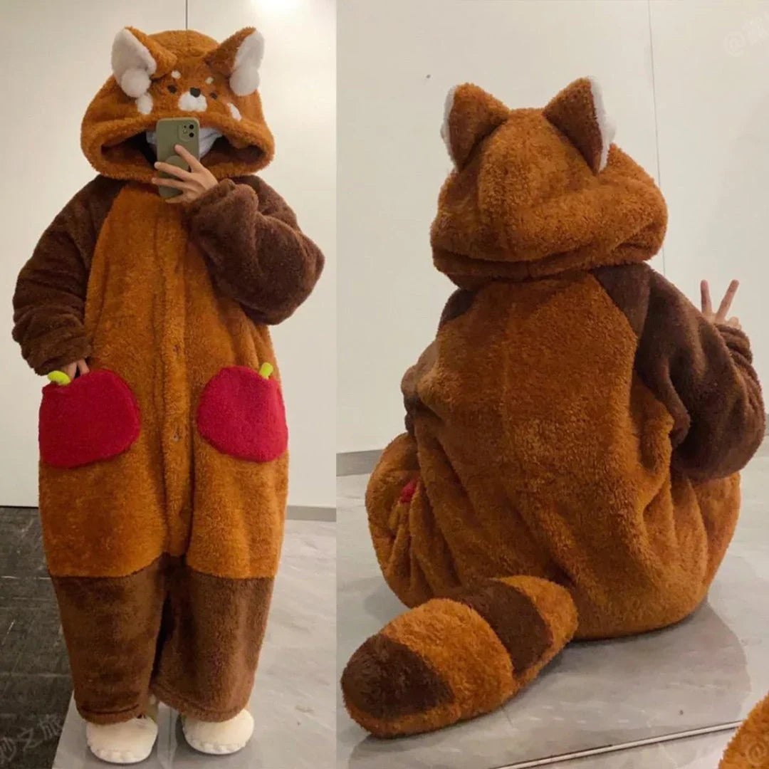 Hooded Robe | Detachable Tail & Soft Polyester