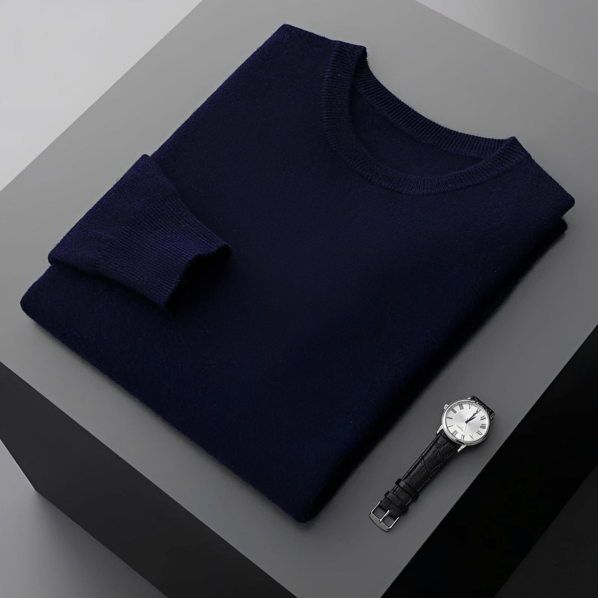 Fashion Sweater Pullover Crewneck Men Long Sleeve Casual - Relaxed Fit