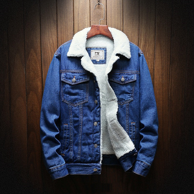 Men's Jacket with Classic Fit and Button Closure - Casual Style with Chest Pockets