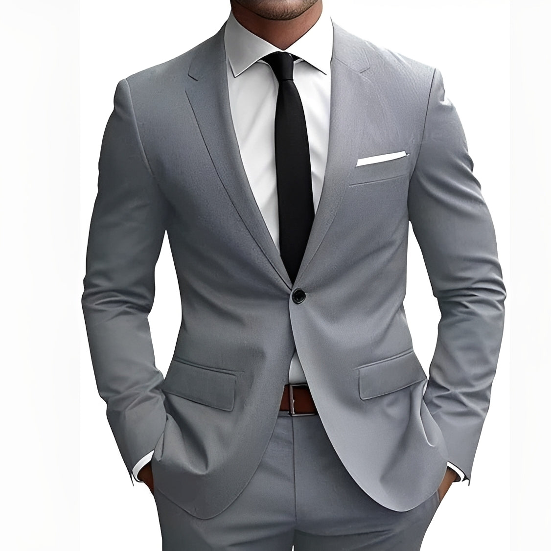 Suit Men - Slim Fit, Tailored Design, Modern Silhouette