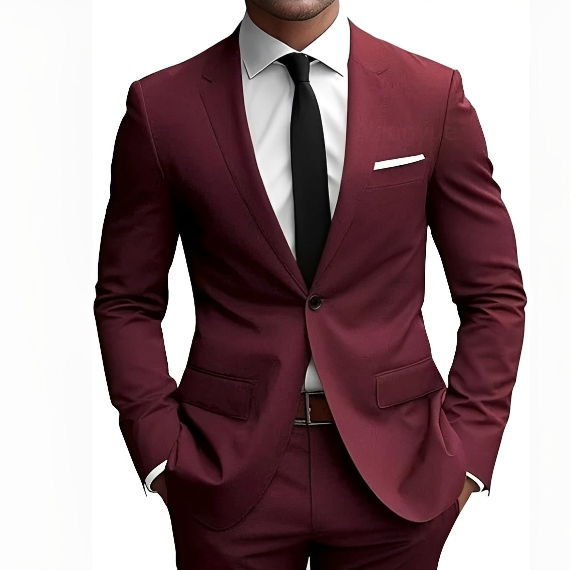 Suit Men - Slim Fit, Tailored Design, Modern Silhouette