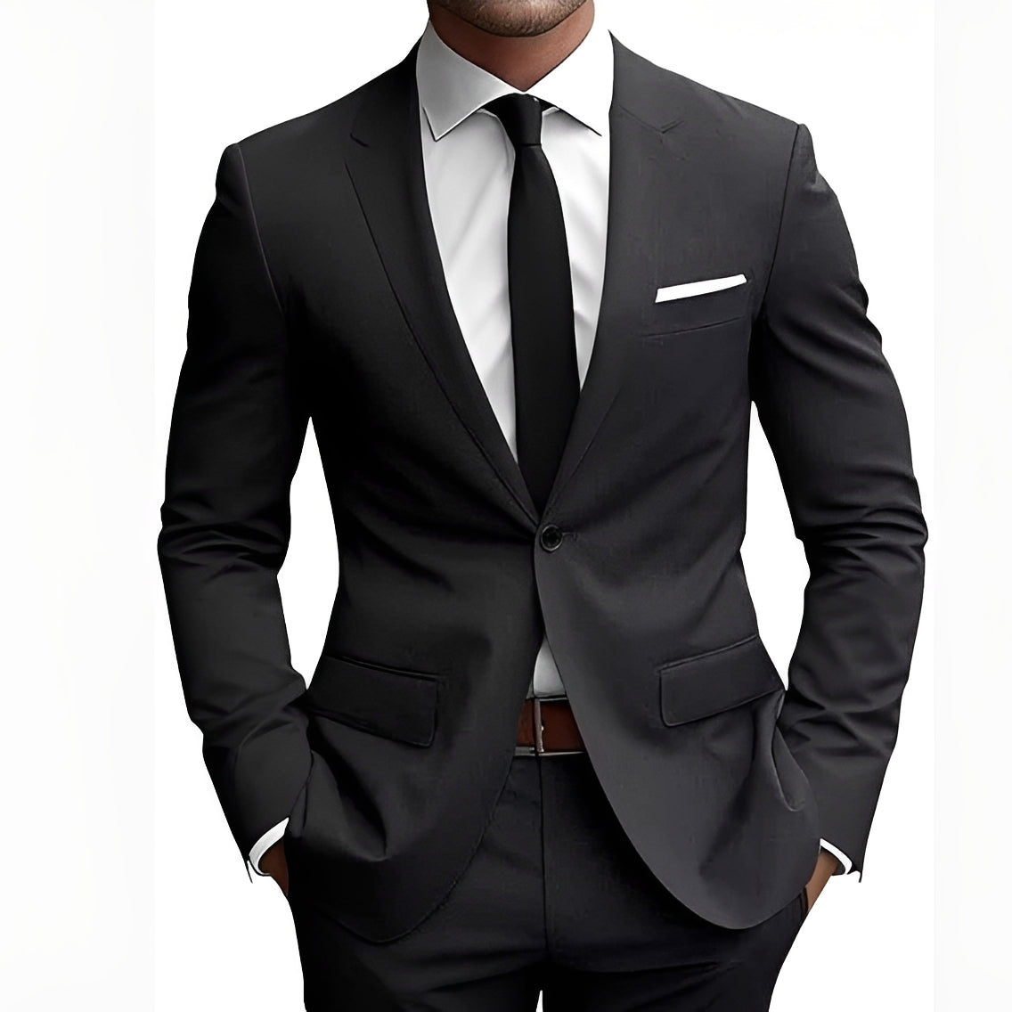 Suit Men - Slim Fit, Tailored Design, Modern Silhouette