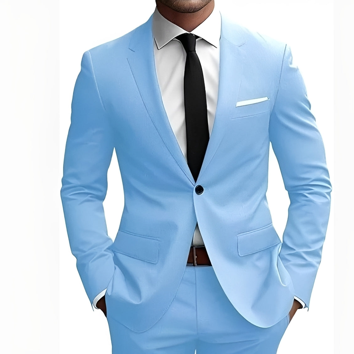 Suit Men - Slim Fit, Tailored Design, Modern Silhouette