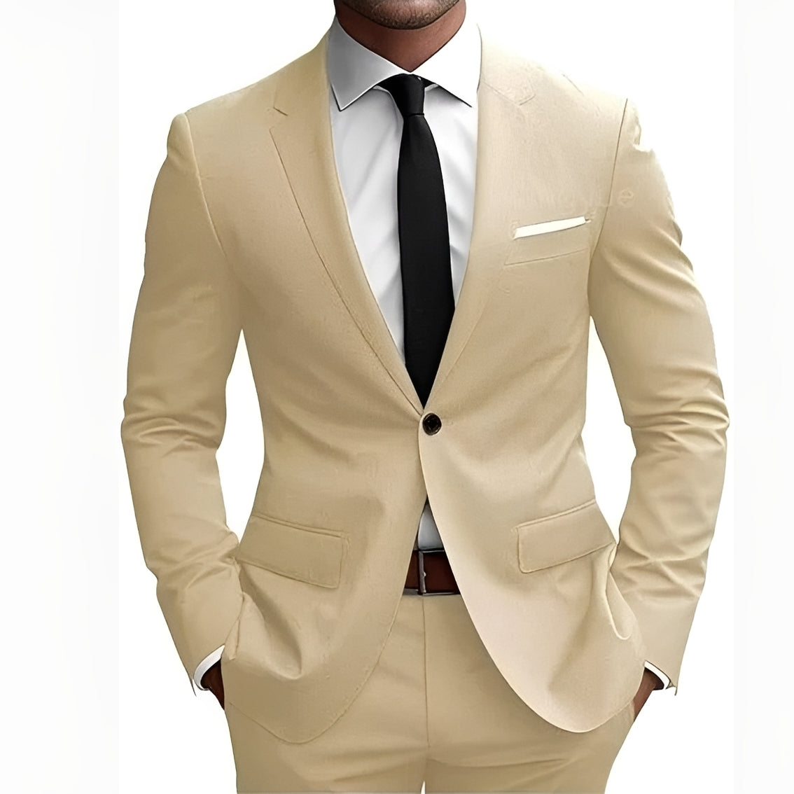 Suit Men - Slim Fit, Tailored Design, Modern Silhouette