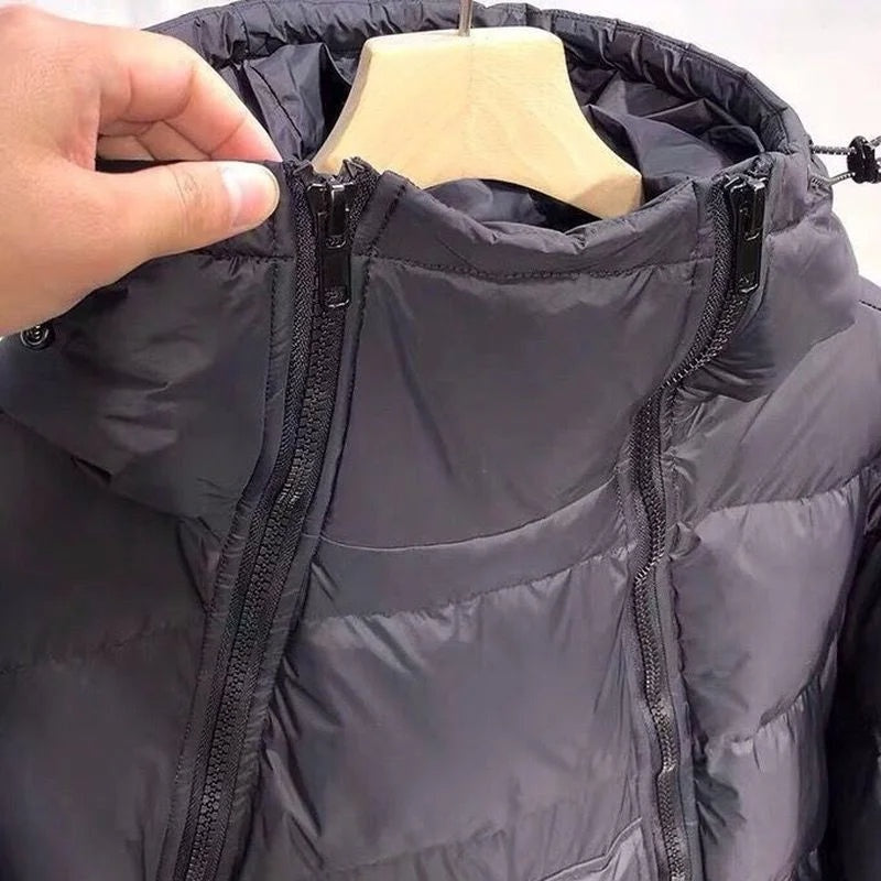 Preston | Men's Hooded Winter Puffer Jacket Quilted Anorak
