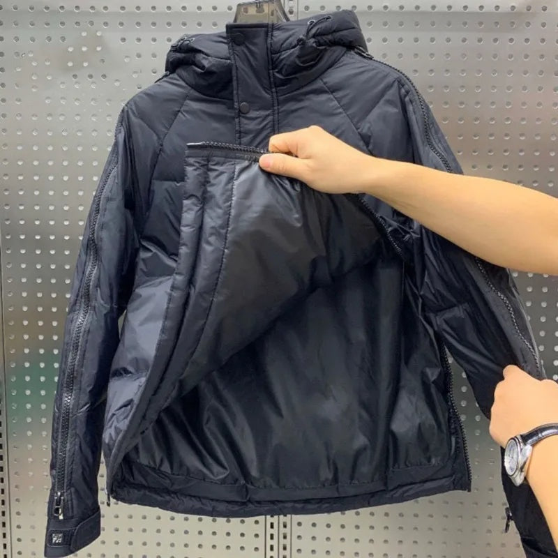 Preston | Men's Hooded Winter Puffer Jacket Quilted Anorak