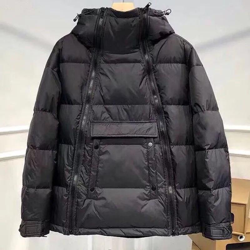 Preston | Men's Hooded Winter Puffer Jacket Quilted Anorak
