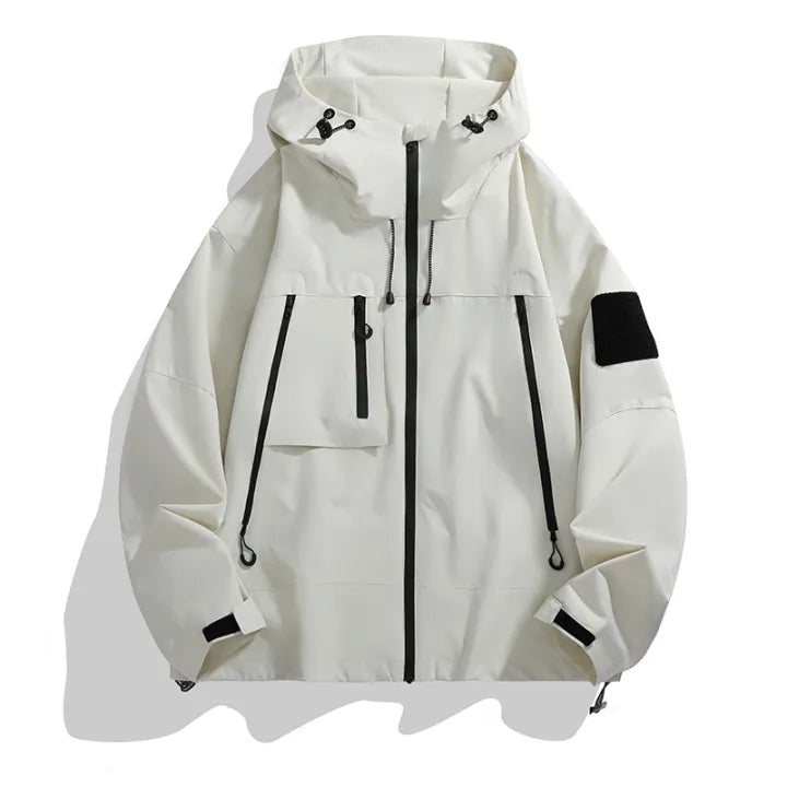 Charles | Men's Hooded Softshell Jacket Zip Pockets