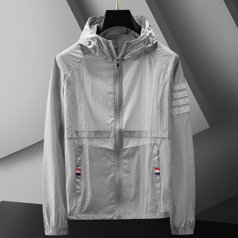 Dylan | Men's Hooded Varsity Jacket Windbreaker