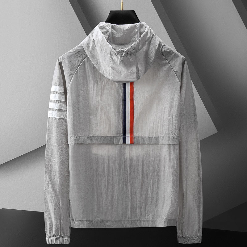 Dylan | Men's Hooded Varsity Jacket Windbreaker