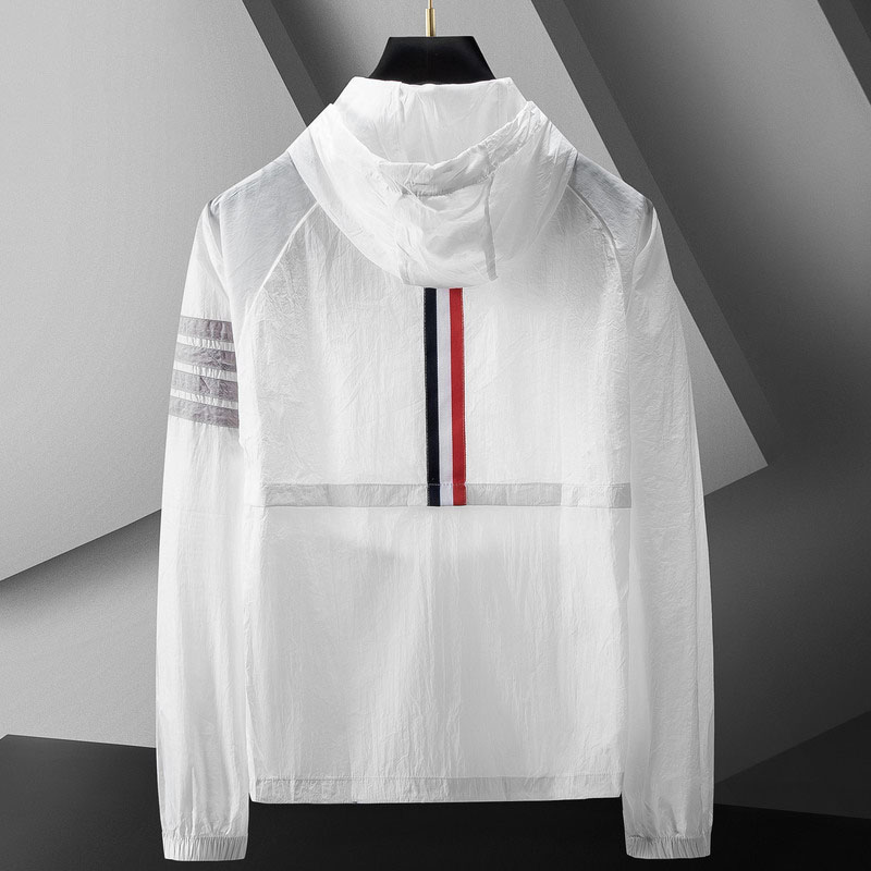 Dylan | Men's Hooded Varsity Jacket Windbreaker