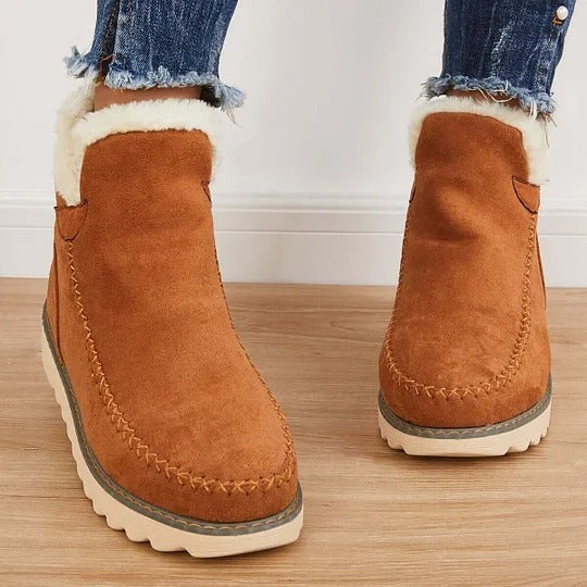 Women's Insulated Ankle Boots | Warm Winter Snow Boots