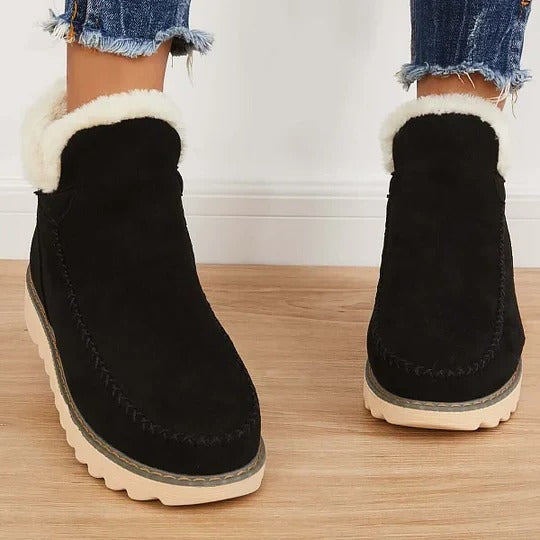 Women's Insulated Ankle Boots | Warm Winter Snow Boots