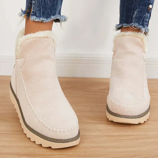 Women's Insulated Ankle Boots | Warm Winter Snow Boots