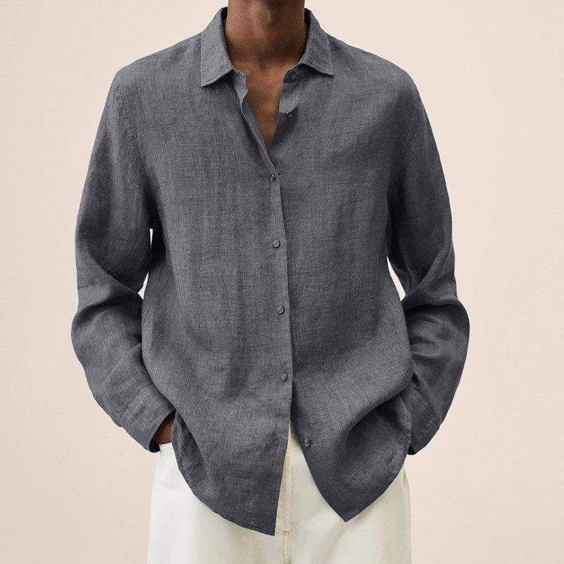 Men's Oversized Flannel Shirt | Relaxed Fit Button-Up