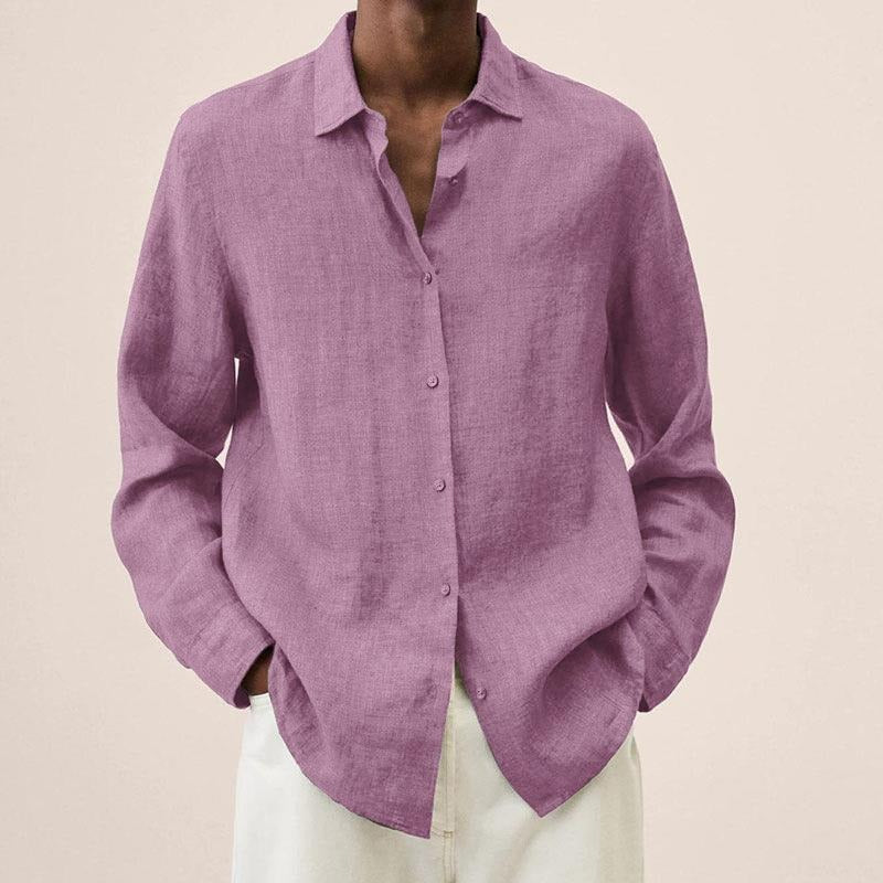 Men's Oversized Flannel Shirt | Relaxed Fit Button-Up